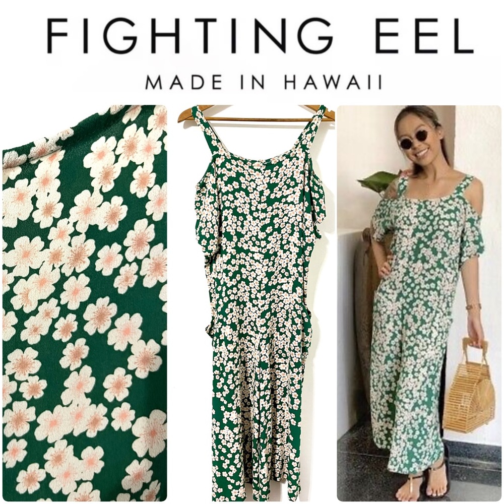 Ava Sky | Fighting Eel ✨ Hawaii • Jumper Bonjour • Green Sakura • Medium